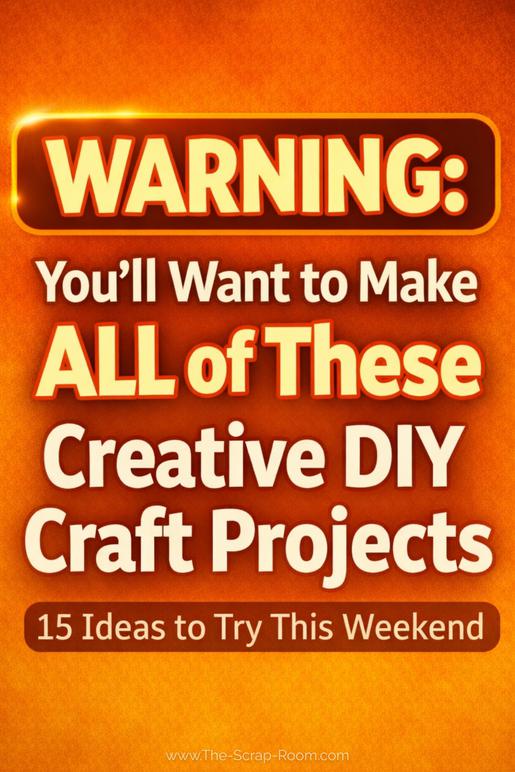 15 Creative DIY Craft Projects for Home Garden and Handmade Gifts Easy ...